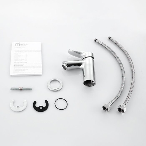 1 820 руб. Смеситель Milardo Volga VOLSB00M01 для раковины фото 6 Смеситель Milardo Volga VOLSB00M01 для раковины фото 6