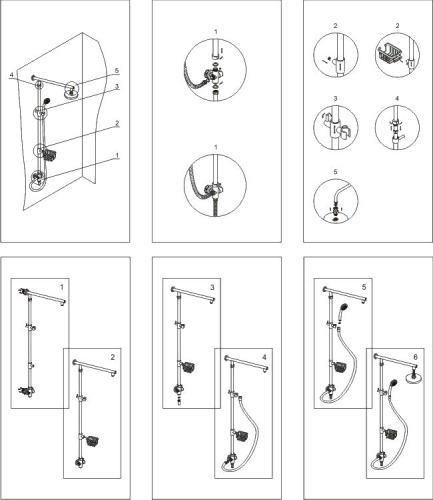 43 600 руб. Душевая стойка Wasserkraft A038 матовый хром фото 9 Душевая стойка Wasserkraft A038 матовый хром фото 9