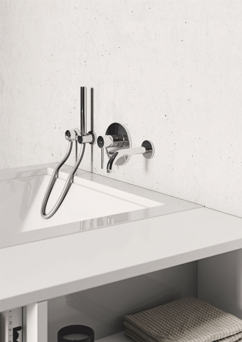 Смеситель Kludi Bozz 386500576 для ванны с душем фото 3