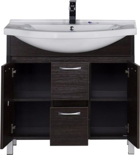 Мебель для ванной Aquanet Донна 90 венге фото 4