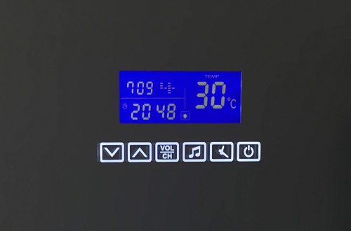 Зеркало BelBagno SPC-GRT-1200-800-LED-TCH-RAD с bluetooth, термометром и радио фото 2