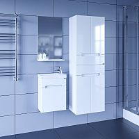 Тумба с раковиной СанТа Лондон 40 подвесная