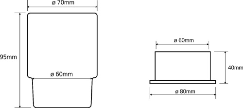 Стакан Bemeta Omega 138110061 фото 2 Стакан Bemeta Omega 138110061 фото 2