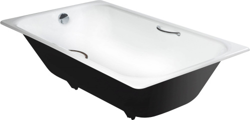 Чугунная ванна Maroni Aura lux 150x70, с ручками Чугунная ванна Maroni Aura lux 150x70, с ручками