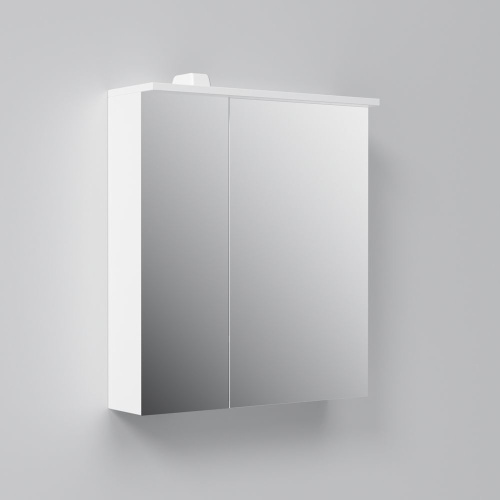 Зеркало-шкаф AM.PM Spirit V2.0 60 R с LED-подсветкой, белый глянец фото 4