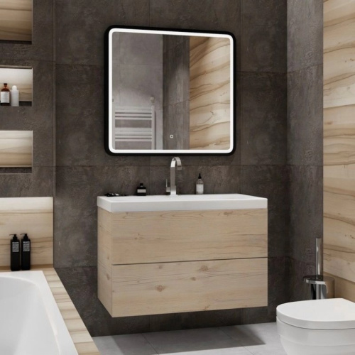 Мебель для ванной Art&Max Verona-Push 100 гаскон пайн светлый фото 4