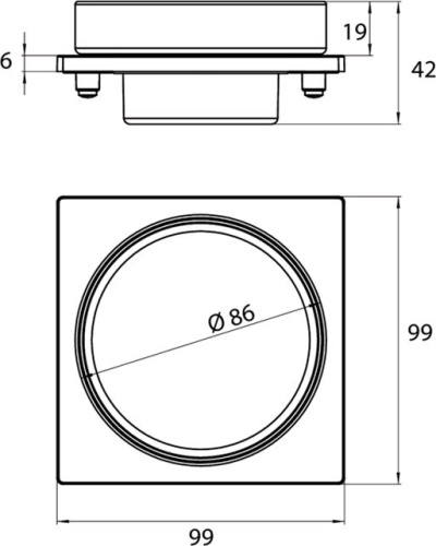 Мыльница Emco Liaison 1830 001 02 хром фото 5