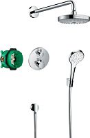 Душевой комплект Hansgrohe Croma Select S 27295000 С ВНУТРЕННЕЙ ЧАСТЬЮ