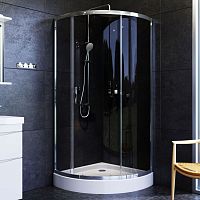 Душевой уголок AM.PM Like W83G-315-090CG 90х90, тонированное стекло