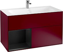 Мебель для ванной Villeroy & Boch Finion G030PDHB 100 с подсветкой и освещением стены