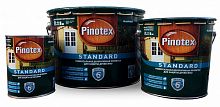 Пропитка декоративная для защиты древесины Pinotex Standard тиковое дерево 2,7 л.