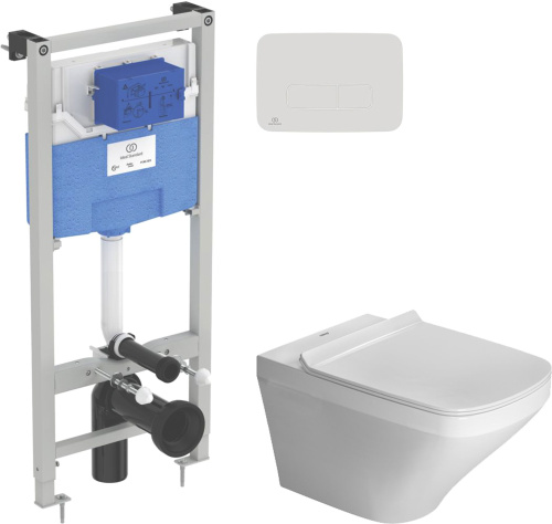 Комплект Унитаз подвесной Duravit DuraStyle 45510900A1 + R027767 + R0124AC фото 5