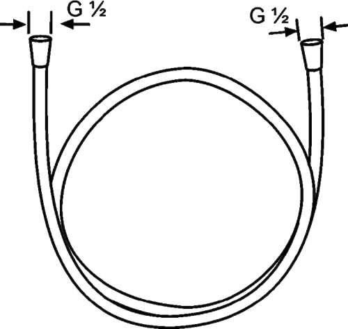 Душевой шланг Kludi Logoflex 6105605-00 фото 3