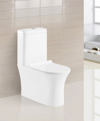 Унитаз-компакт BelBagno Ancona безободковый фото 7