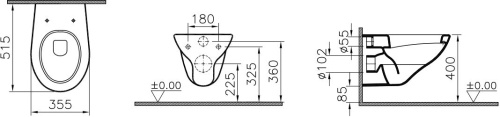 Комплект VitrA Arkitekt 9005B003-7211 кнопка хром фото 8