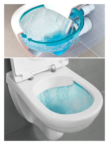 Унитаз подвесной Villeroy & Boch Venticello 4611 R0 R1 alpin фото 4