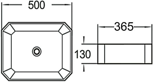 Раковина SantiLine SL-1013 фото 2