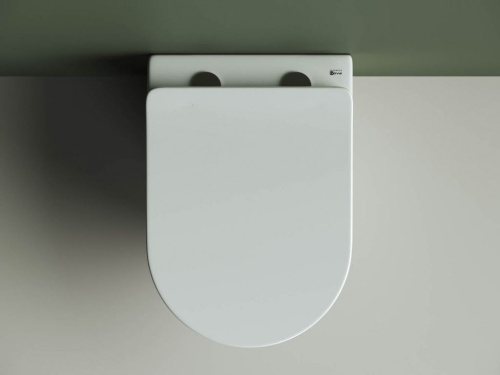 Унитаз подвесной Ceramica Nova Highlight CN1804 с микролифтом, безободковый фото 6