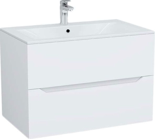 Мебель для ванной AM.PM Tender 80 подвесная, белая фото 8