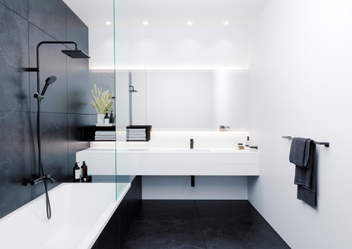 22 523 руб. Смеситель Hansgrohe Vernis Shape 71561670 для раковины, черный Смеситель Hansgrohe Vernis Shape 71561670 для раковины, черный