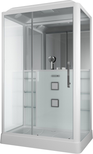 120 100 руб. Душевая кабина Grossman GR-128 L 135x90 см белая Душевая кабина Grossman GR-128 L 135x90 см белая