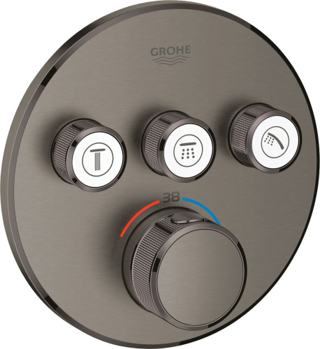 Термостат Grohe Grohtherm SmartControl 29121AL0 для душа, темный графит