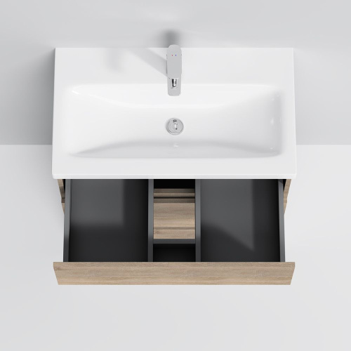 Мебель для ванной AM.PM Gem S 75 напольная, светлый дуб + Сертификат AM.PM на 30 дней подписки на медиасервис фото 11