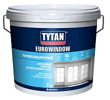 TYTAN PROFESSIONAL EUROWINDOW герметик акриловый внутренний, пароизоляционный, белый (7кг)