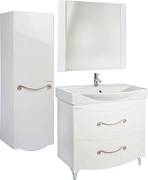 Тумба с раковиной Bellezza Сесилия 85 белая