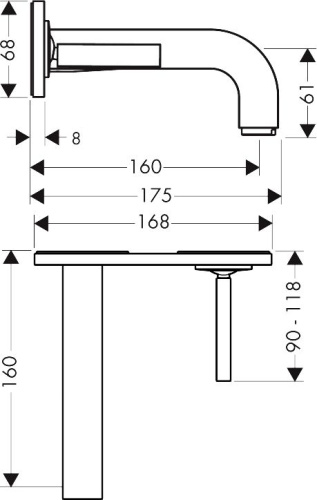151 700 руб. Смеситель Axor Citterio 39112000 для раковины, хром фото 6 Смеситель Axor Citterio 39112000 для раковины, хром фото 6