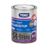 Грунт-эмаль по ржавчине молотковая Текс Профи РжавоStop, полуглянцевая, 0,9 кг, золотистая (уп. 14 шт)