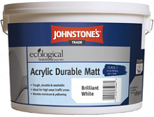 Краска для влажных помещений Johnstone`s Acrylic Durable Matt база L 10 л.