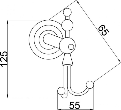 Крючок Boheme Imperiale 10406 фото 3