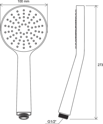 Душевая лейка Ravak Flat S 960.00 фото 2