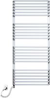 Полотенцесушитель электрический Luxrad Salto Invest 063770 120х53 L, белый, терморегулятор selmo pad