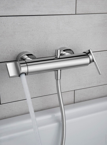 27 510 руб. Смеситель VitrA Suit A42488EXP для ванны с душем фото 2 Смеситель VitrA Suit A42488EXP для ванны с душем фото 2