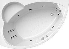 Акриловая ванна Radomir Vannesa Massage Алари 2-77-2-1-0-218 170х120, с гидромассажем, каркасом и экраном, актив, L