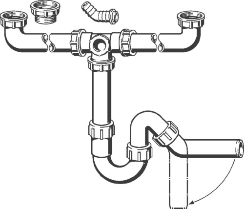 Сифон для мойки Viega 7928.520 фото 5