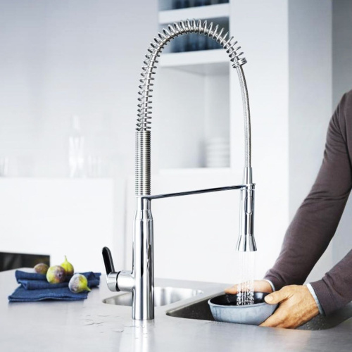 Смеситель Grohe K7 32950000 для кухонной мойки фото 4