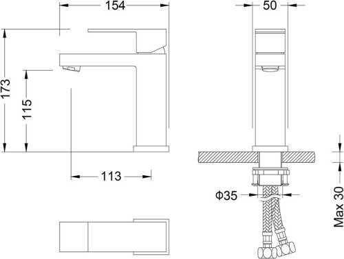 Смеситель Timo Selene 2061/03F для раковины фото 9