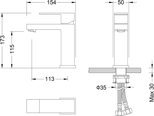 Смеситель Timo Selene 2061/03F для раковины фото 10