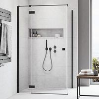 Душевой уголок Radaway Essenza New Black KDJ 110х75 L