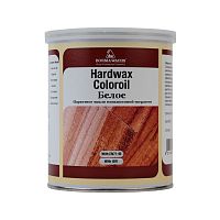 Масло с твердым воском БЕЛОЕ Borma HARDWAX COLOR OIL WHITE 1 л