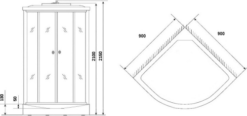 29 800 руб. Душевая кабина Niagara NG-4301-08 фото 3 Душевая кабина Niagara NG-4301-08 фото 3