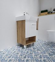 Мебель для ванной 1MarKa Tera 55Н напольная, дуб сонома