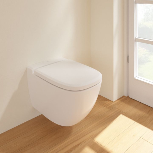 Унитаз подвесной Villeroy & Boch Antheus stone white