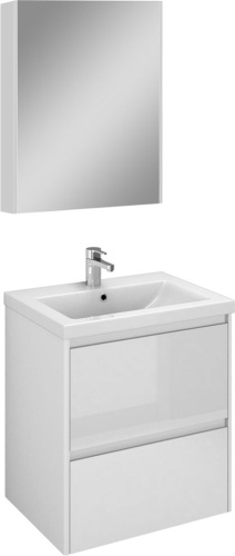 Мебель для ванной Velvex Klaufs 60.2Y белая, подвесная фото 7