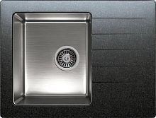 Мойка кухонная Tolero Twist TTS-660 № 911 черная