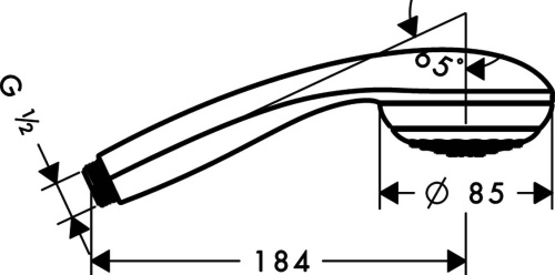 Душевой гарнитур Hansgrohe Crometta 85 27729000 Unica Crometta фото 4