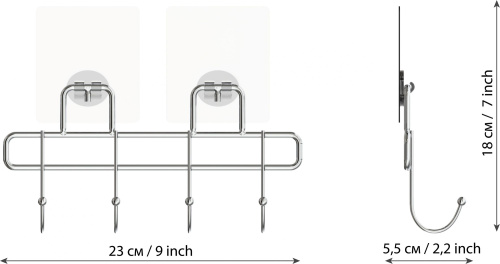 Крючок Kleber Lite KLE-LT004 фото 2